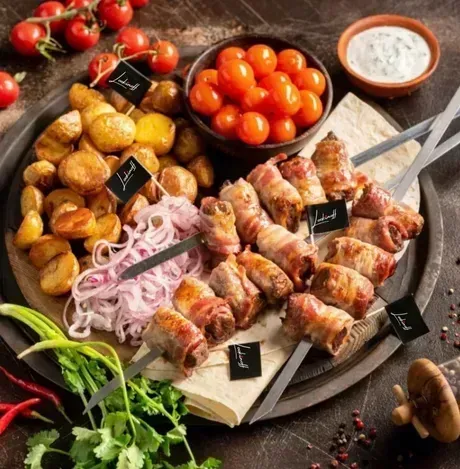
            
                Шашлык из говяжьей печени - Купить онлайн, Вкусные закуски для мероприятий и вечеринок
            
            
        